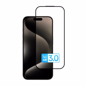 Karastatud klaas Tel Protect 10X AR 3.0 AntiReflective Titanium Iphone 15 Pro (ümbrik)
