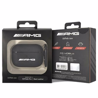 AMG Leather Big Logo ümbris jaoks AirPods Pro - must