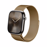 Crong Milano Steel - Stainless Steel rihm Apple Watch 38/40/41/42 mm (Rose kuldne)