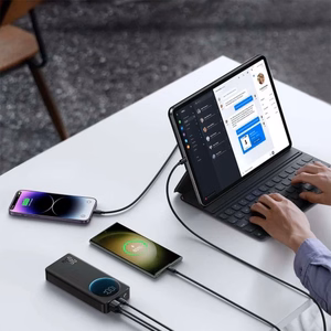 Akupank Joyroom JR-PBF02 must 20000mAh (30W) + Type-C kaabel