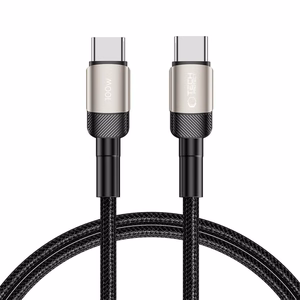 Tech-Protect UltraBoost Evo USB-C / USB-C PD kaabel 100W 5A 1m - titanium