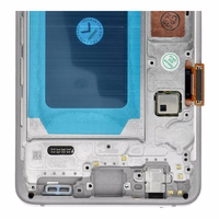 FixCell display LCD SAMSUNG S10 G973 with frame valge (refub)