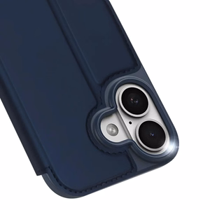 DUX DUCIS wallet case SKIN PRO jaoks IPHONE 17 sinine