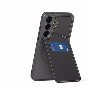 Dux Ducis Rafi II Ümbris jaoks Samsung Galaxy S25 with Stand and Wallet - must