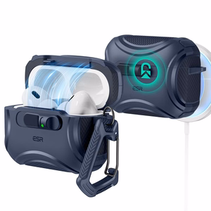 ESR Cyber ​​FlickLock MagSafe Ümbris jaoks AirPods Pro 3 - Navy sinine