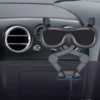 Gravity smartphone car hoidja jaoks air vent with air freshener must (YC06)
