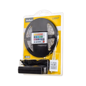 LED lighting kit (RGB LED strip, color controller, power supply)