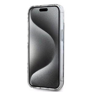 DKNY IML Checkered Mono Pattern ümbris jaoks iPhone 15 / 14 / 13 - must