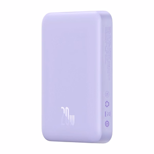 Powerbank Baseus Magnetic Mini 10000mAh, USB-C  20W MagSafe (purple)