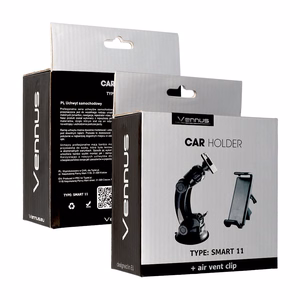Car Holder VENNUS - SMART 11 /air vent and windshield mount/