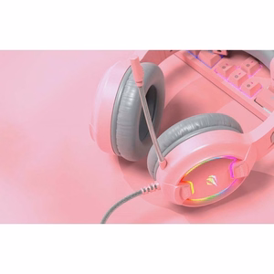 Gaming headphones Havit GAMENOTE H2233d  RGB (roosa)