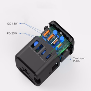 Tech-Protect TA200 EU / UK / US / AU adapter - must