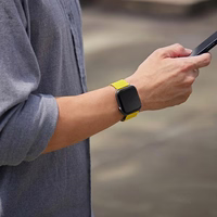 UNIQ rihm Revix Apple Watch Series 1/2/3/4/5/6/7/8/9/SE/SE2 38/40/41mm kahepoolne magnetiline valge-sinine