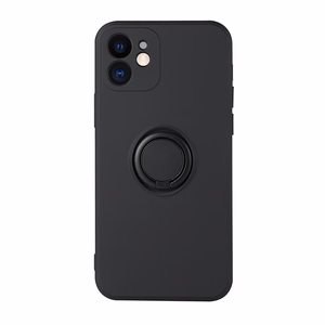 Vennus силиконовый чехол с кольцом для Xiaomi Redmi 9 чёрный