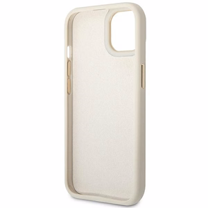 Guess GUHCP14SHGCRHS iPhone 14 6.1 "hõbedane / hõbedane hardcase Croco Collection