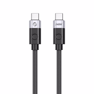 Orico CC240 USB-C–USB-C PD, 240 W, 480 Mbps kaabel, 1,5 m – must