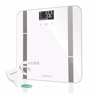 Cecotec Surface Precision 9400 Full Healthy – nutikas vannitoakaal, kuni 180 kg, 100 g täpsus, valge