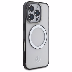 Mercedes Printed Logo MagSafe Ümbris jaoks iPhone 16 Pro Max - Clear
