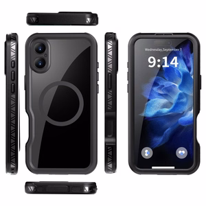 Waterproof case SHELLBOX GT compatible koos MagSafe jaoks IPHONE 16 Plus must