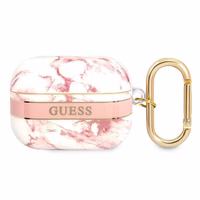 Guess GUAPHCHMAP AirPods Pro kate roosa/roosa Marble Strap Collection