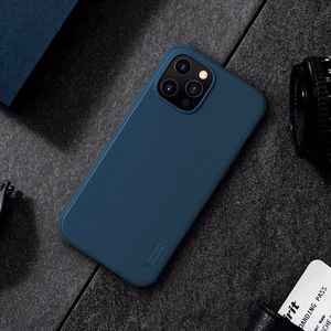 Nillkin Super Frosted Shield Pro ümbris seadmele Apple iPhone 12 Pro Max, punane