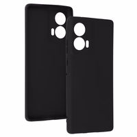 Back Ümbris MATT jaoks MOTOROLA MOTO G96 5G Must