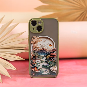 Ultra Trendy ümbris jaoks iPhone 14 6,1" Travel roheline