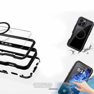 Waterproof case SHELLBOX GT compatible koos MagSafe jaoks IPHONE 16 Pro Max must