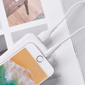 Borofone Кабель BX18 Optimal - USB to Lightning - 2A 1 метр белый