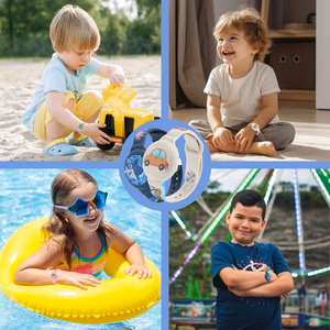 Tech-Protect Smooth 2-pack Ümbris jaoks Apple AirTag 1/2 jaoks Kids - Multicolor