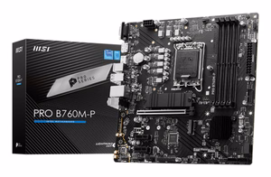 Emaplaat MSI PRO B760M-P Intel B760 LGA1700 Micro-ATX DDR5