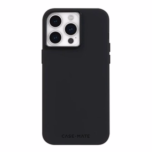 Case-Mate Silicone MagSafe ümbris seadmele iPhone 15 Pro Max, must
