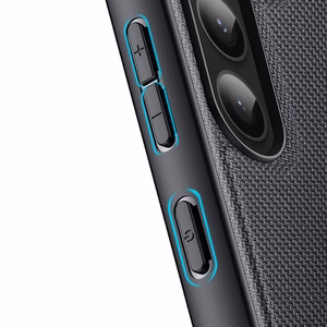Dux Ducis Fino чехол Samsung Galaxy S23+ с силиконовой рамкой чёрный