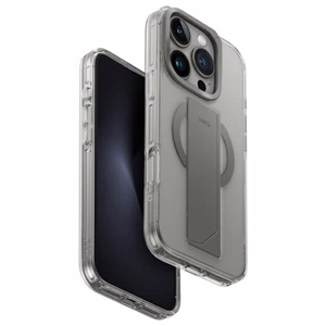 Uniq Heldro Max Magclick Charging Ümbris jaoks iPhone 16 Pro - läbipaistev