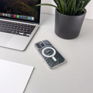 Ультрапрозрачный чехол для Samsung Galaxy A57 совместимый с MagSafe - прозрачный