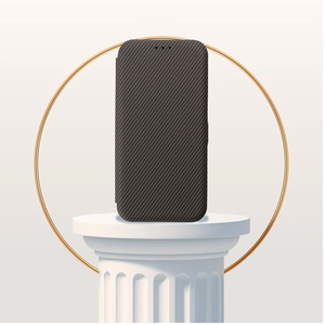 FOLIO Side Magnet Kaaned jaoks IPHONE 16 PRO MAX brown