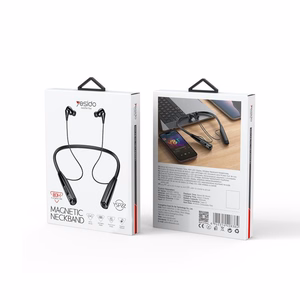 YESIDO SPORTS HEADPHONES YSP22 BT 5.3 500mAh LED JUHTMEVABA must