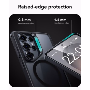 ESR Classic hübriid MagSafe ümbris Samsung Galaxy S26 Ultra jaoks - must