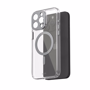 Moshi iGlaze MagSafe ümbris seadmele iPhone 15 Pro Max, Meteorite Gray värvitoonis