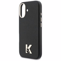 Karl Lagerfeld Karl Head Logo MagSafe ümbris iPhone 17-le - must