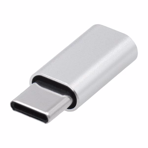 Adapter Micro USB to Type C Blue Star - valge