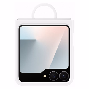 Samsung Silicone Ümbris jaoks Samsung Galaxy Z Flip7 FE - Valge