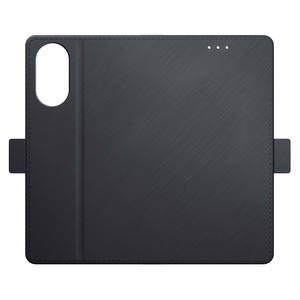 3mk Wallet Case rahakotitüüpi ümbris Oppo A78 4G - must