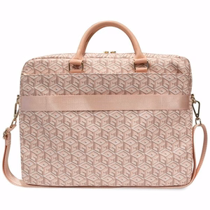 Guess GCube Stripes сумка для ноутбука 16" - розовый