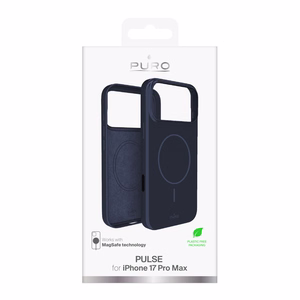Puro Pulse iPhone 17 Pro Max Polycarbonate Protective Ümbris - Dark Sinine