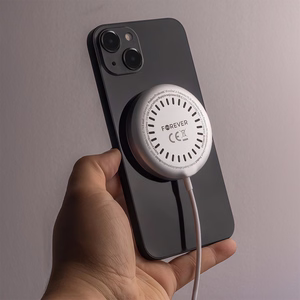 Forever MAWC-300 magnetiline traadita laadija Qi2 15W hõbedane