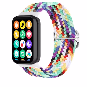 Punutud rihm Mi Band 8 Pro/M8 Pro (7) vikerkaarevärviline