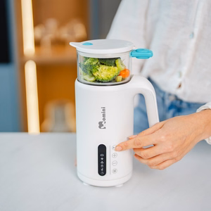 Momini TinyCook 6-ühes aurutav blender piimavalmistusfunktsiooniga