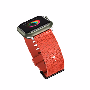 Apple Watch 42 / 44 / 45 mm kellarihm Y käepael Apple Watchile - punane