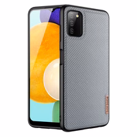 Dux Ducis Fino nailonist kattega ümbris Samsung Galaxy A03s jaoks, hall